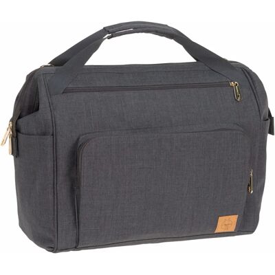 Lässig Baby Backpack - Twin, Anthracite, Eco-Friendly, Large Capacity Lässig Baby Backpack - Twin, Anthracite, Eco-Friendly, Large Capacity