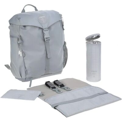 Lässig Green Label Outdoor Backpack - Grijs - Luiertas en wandelrugzak Lässig Green Label Outdoor Backpack - Grijs - Luiertas en wandelrugzak