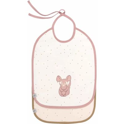 Lässig Bavoir Bébé Chinchilla - Coton Bio - Imperméable Lässig Bavoir Bébé Chinchilla - Coton Bio - Imperméable