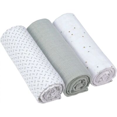 Lassig - About Friends 85x85 - 3-pack - kocyk Lassig - About Friends 85x85 - 3-pack - kocyk