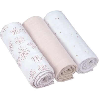 Lassig - About Friends Chinchilla 85x85 - Swaddle Lassig - About Friends Chinchilla 85x85 - Swaddle