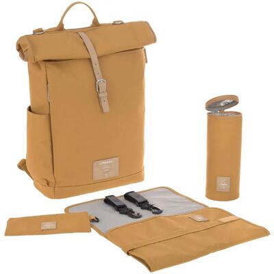 Lässig Green Label Curry Rolltop Wickelrucksack Lässig Green Label Curry Rolltop Wickelrucksack