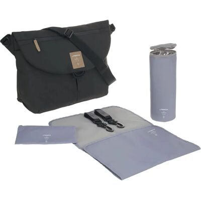 Lässig Green Label Sac à langer Noir - Spacieux, Imperméable & Élégant - Publicité Lässig Green Label Sac à langer Noir - Spacieux, Imperméable & Élégant - Publicité