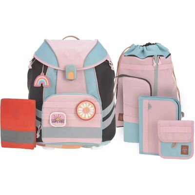 Lässig Flexy Unique School Backpack Set - Ergonomic, Recycled, 19L Lässig Flexy Unique School Backpack Set - Ergonomic, Recycled, 19L