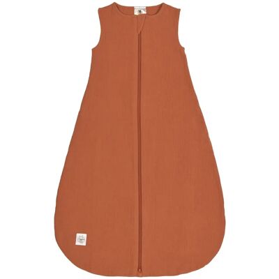 Lässig Bio-Baumwolle Babysommer-Schlafsack - Rostrot TOG 1 Lässig Bio-Baumwolle Babysommer-Schlafsack - Rostrot TOG 1