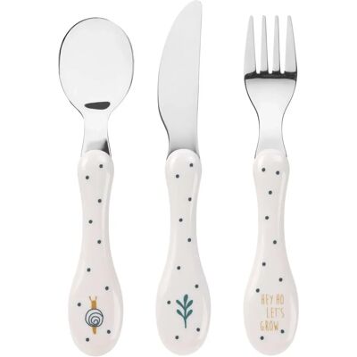 Set di Posate per Bambini - Garden Explorer - 3 pezzi Set di Posate per Bambini - Garden Explorer - 3 pezzi