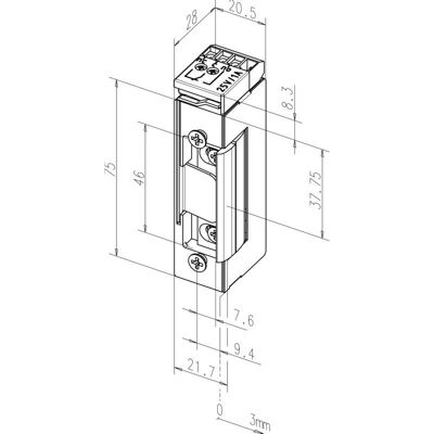 Assa Abloy FF 17 RR Schloss - Sicherheitsschloss Assa Abloy FF 17 RR Schloss - Sicherheitsschloss