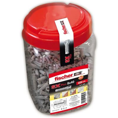 Fischer 568706 - Pojemnik 400 Sx Plus 8x40mm Wtyczka Fischer 568706 - Pojemnik 400 Sx Plus 8x40mm Wtyczka