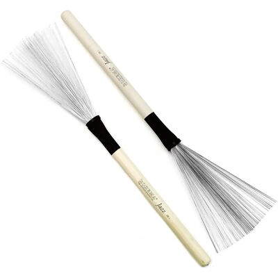 Rohema - Jazzbesen JB 1, Metallborsten, Holzgriff - Percussion Brushes from Germany Rohema - Jazzbesen JB 1, Metallborsten, Holzgriff - Percussion Brushes from Germany
