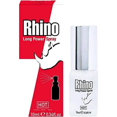 HOT Rhino Long Power Spray - Fördröjande spray - 10 ml HOT Rhino Long Power Spray - Fördröjande spray - 10 ml