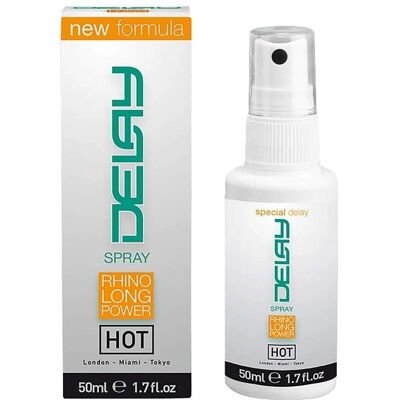 Hot Rhino Long Power Delay - Verzögerungsspray für Männer Hot Rhino Long Power Delay - Verzögerungsspray für Männer