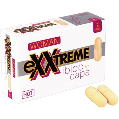 Cápsulas de Libido Hot eXXtreme - Para mulheres - 2 unidades Cápsulas de Libido Hot eXXtreme - Para mulheres - 2 unidades