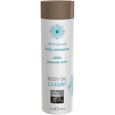 Shiatsu Edible Body Oil Japanese Mint - Body Oil Shiatsu Edible Body Oil Japanese Mint - Body Oil
