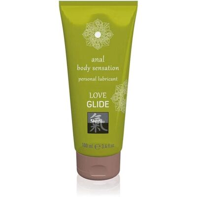 Lubrifiant anal Love Glide de Shiatsu - Pe bază de apă 100ml Lubrifiant anal Love Glide de Shiatsu - Pe bază de apă 100ml