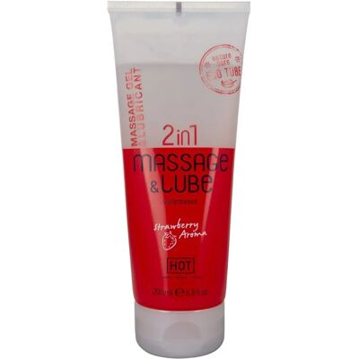 Frekl Mansikka 2-in-1 Hieronta- ja Sikoski Gel Frekl Mansikka 2-in-1 Hieronta- ja Sikoski Gel