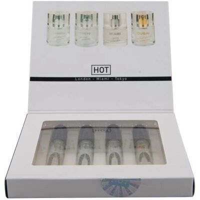HOT - LMTD women Parfum-Set mit Pheromonen - 4x5ml HOT - LMTD women Parfum-Set mit Pheromonen - 4x5ml