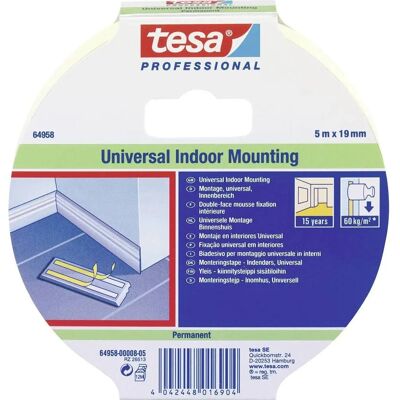 Ruban adhésif double face TESA Mounting Pro - 19mm x 5m - Ruban adhésif - Publicité Ruban adhésif double face TESA Mounting Pro - 19mm x 5m - Ruban adhésif - Publicité
