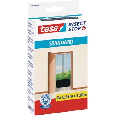 Mosquitera TESA Anthracita - Protección ajustable para puertas Mosquitera TESA Anthracita - Protección ajustable para puertas