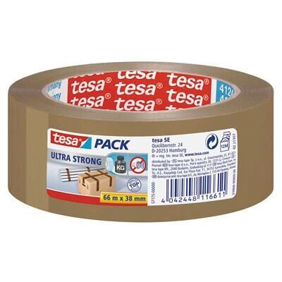 tesa tesapack ultra strong 66m x 38mm braun (57175) tesa tesapack ultra strong 66m x 38mm braun (57175)