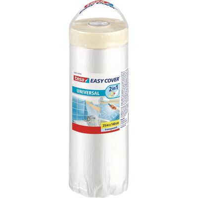 Tesa Film di Mascheratura Trasparente - 14 cm x 25 m - Film di protezione Tesa Film di Mascheratura Trasparente - 14 cm x 25 m - Film di protezione