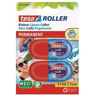 tesa Roller ecoLogo Mini 5mm x 6m (2 Stück) tesa Roller ecoLogo Mini 5mm x 6m (2 Stück)