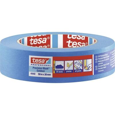 Nastro adesivo per mascheratura Tesa Professionale - Blu - 50m x 30mm - Esterno Nastro adesivo per mascheratura Tesa Professionale - Blu - 50m x 30mm - Esterno