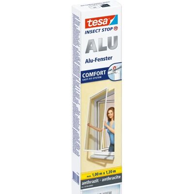 Tesa Fliegengitter Aluminium Comfort - Langlebig, Einfach zu Montieren Tesa Fliegengitter Aluminium Comfort - Langlebig, Einfach zu Montieren