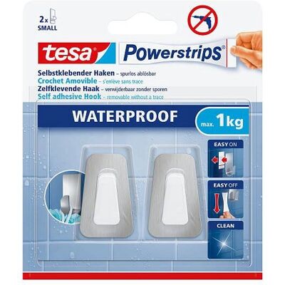 Tesa 59783-00000 Haushaltsaufhänger Weiß - Indoor Badezimmer Handtuchhalter Tesa 59783-00000 Haushaltsaufhänger Weiß - Indoor Badezimmer Handtuchhalter