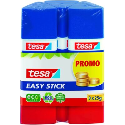 Tesa Easy Stick Bleu - Colle en bâton - Publicité Tesa Easy Stick Bleu - Colle en bâton - Publicité