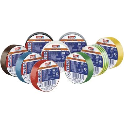 tesa bande isolante électrique PVC 19 mm x 25 m (53988-00062-00) - Publicité tesa bande isolante électrique PVC 19 mm x 25 m (53988-00062-00) - Publicité