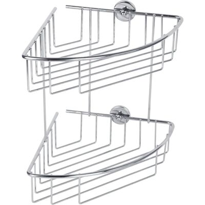 tesa Duschablage - Chrom (glänzend) - Badezimmeraufbewahrung tesa Duschablage - Chrom (glänzend) - Badezimmeraufbewahrung