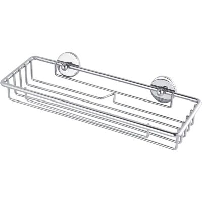 Tesa Panier de Douche Chrome - Rangement Adhésif pour Salle de Bain - Publicité Tesa Panier de Douche Chrome - Rangement Adhésif pour Salle de Bain - Publicité