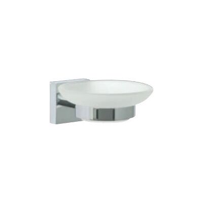 TESA 40240-00000-00 Porta sabão - Aço inoxidável e branco - Acessórios de banheiro TESA 40240-00000-00 Porta sabão - Aço inoxidável e branco - Acessórios de banheiro