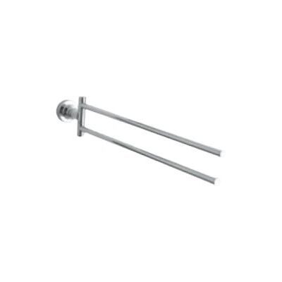 Suporte de toalhas de parede com 2 braços em aço inox - tesa LUUP Suporte de toalhas de parede com 2 braços em aço inox - tesa LUUP