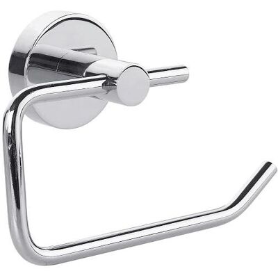 Tesa Smooz Toilet Paper Holder - Wall-mounted, No Drilling, Chrome Finish - Toilet Paper Holder Tesa Smooz Toilet Paper Holder - Wall-mounted, No Drilling, Chrome Finish - Toilet Paper Holder