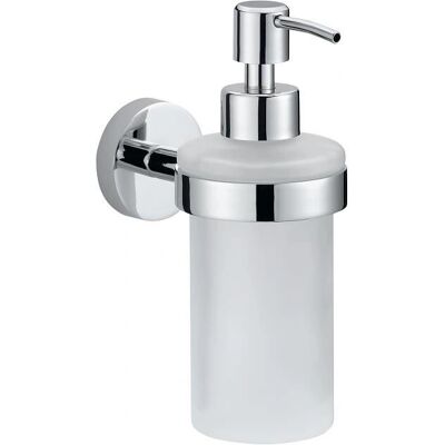 Tesa Smooz Seifenspender - Silber, Weiß - Seifenspender Tesa Smooz Seifenspender - Silber, Weiß - Seifenspender