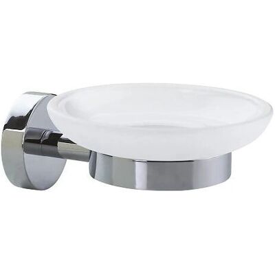 Tesa Smooz Soap Dish Silver White - Soap Dish Tesa Smooz Soap Dish Silver White - Soap Dish
