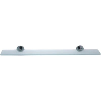 Estante de baño de cristal satinado Tesa Smooz - Sin taladro - 12kg Estante de baño de cristal satinado Tesa Smooz - Sin taladro - 12kg