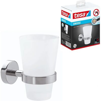 Soporte para cepillo de dientes Smooz de cromo Tesa - Soporte para cepillo Soporte para cepillo de dientes Smooz de cromo Tesa - Soporte para cepillo