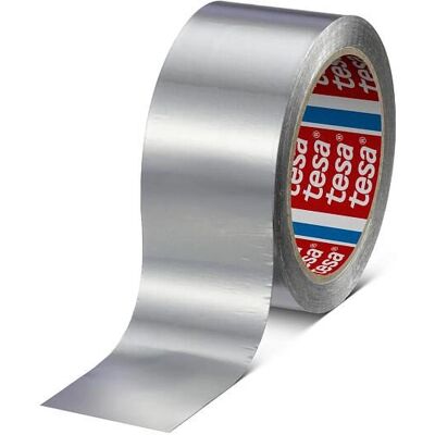 Nastro adesivo in alluminio Tesa - 50 m argento - Uso interno ed esterno Nastro adesivo in alluminio Tesa - 50 m argento - Uso interno ed esterno