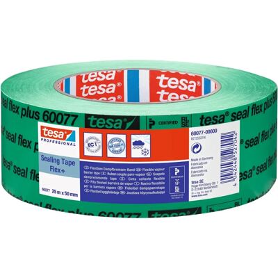 Tesa Professzionális tömítőszalag - 25m, Zöld, 50mm Tesa Professzionális tömítőszalag - 25m, Zöld, 50mm