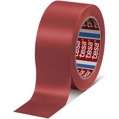 TESA 60760 Röd inomhus/utomhus självhäftande tejp - Säkerhetsmarkering TESA 60760 Röd inomhus/utomhus självhäftande tejp - Säkerhetsmarkering