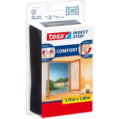 Tesa Biała Sieć Na Komary 1,7x1,8m - Moskitiera Tesa Biała Sieć Na Komary 1,7x1,8m - Moskitiera