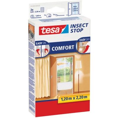 Rede de Insetos Tesa para Porta - Auto-adesiva, Reutilizável, Resistente a UV Rede de Insetos Tesa para Porta - Auto-adesiva, Reutilizável, Resistente a UV