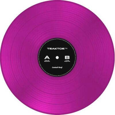Native Instruments MK2 2024 Accessoire DJ rose néon - Control Vinyl - Publicité Native Instruments MK2 2024 Accessoire DJ rose néon - Control Vinyl - Publicité