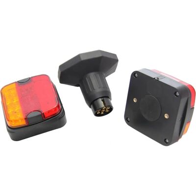 Berger & Schröter Trailer Lighting Set - 7-Pole Bluetooth Wireless Connection Berger & Schröter Trailer Lighting Set - 7-Pole Bluetooth Wireless Connection