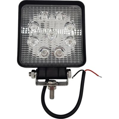 Berger & Schröter Blue LED Work Light - Square, 9x3W, 2700 lm - Work Light Berger & Schröter Blue LED Work Light - Square, 9x3W, 2700 lm - Work Light