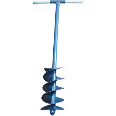 Berger & Schröter Garden Auger - 15cm Manual Post Hole Digger - Gray Berger & Schröter Garden Auger - 15cm Manual Post Hole Digger - Gray