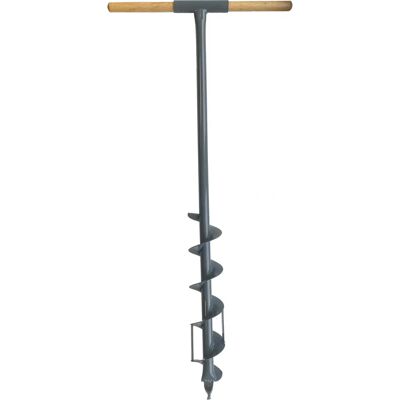 Berger & Schröter 50192 - Jordborr, 9cm, Grå - Jordborr Berger & Schröter 50192 - Jordborr, 9cm, Grå - Jordborr