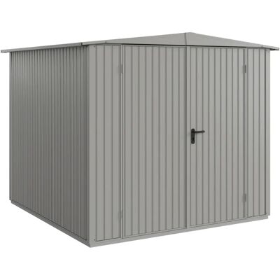 EcoStar Trend-S Typ 2 Gartenhaus - Stahl, Satteldach, 238x238 cm EcoStar Trend-S Typ 2 Gartenhaus - Stahl, Satteldach, 238x238 cm